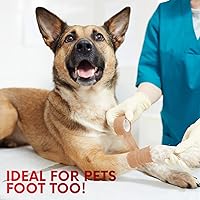 Vista 6 de HEALQU Vendaje autoadhesivo – 4 pulgadas x 5 yardas, 12 rollos de cinta cohesiva para atletismo y deportes – Cinta médica autoadherente, vendajes