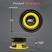 Vista 3 de Pyle PLG parlante de graves medios.