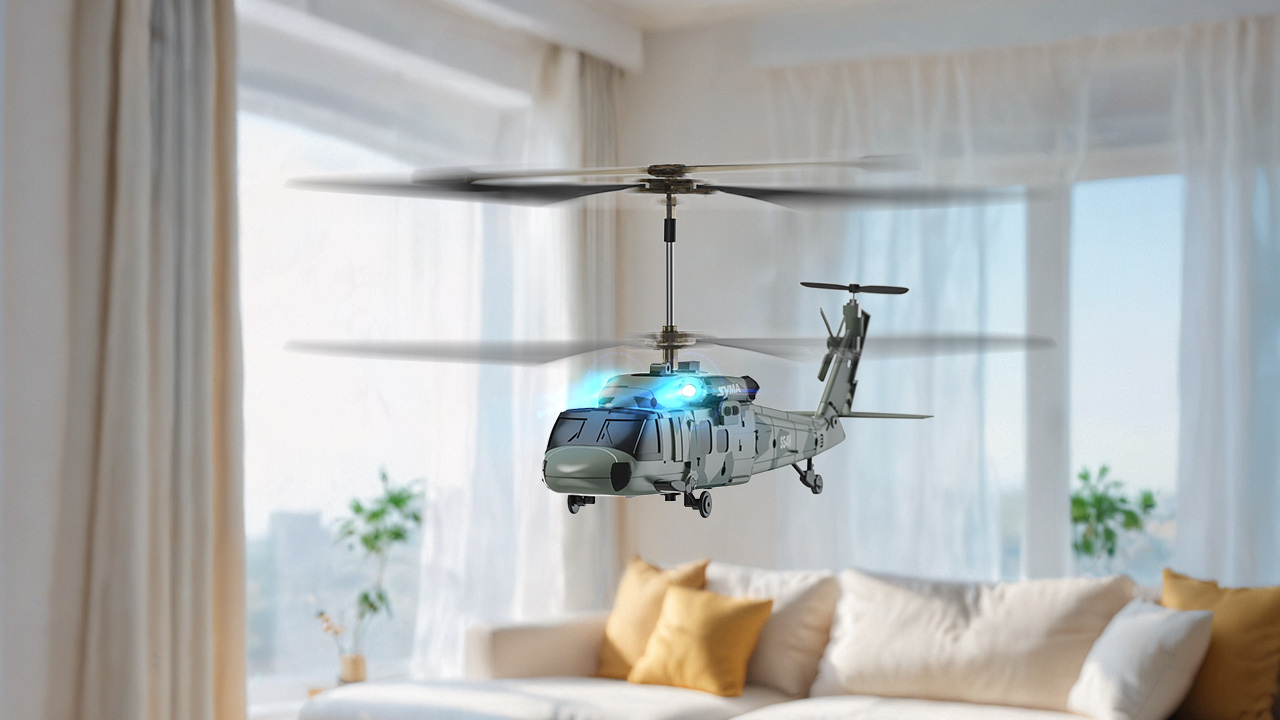 Amazon.com: SYMA RC Military Helicopter S54H for Kids - One-Key