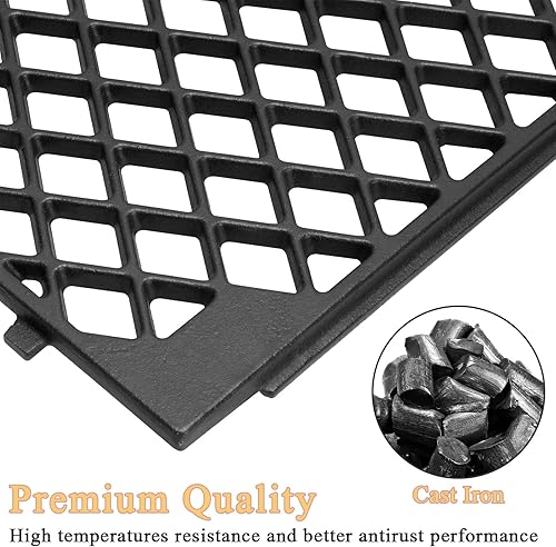Miniatura 5 de 8854 Rejilla de hierro fundido para Weber Genesis II y Genesis II LX 300400600 Series (2017-más reciente), ii E-310 ii E-335 ii S-315 ii E-410 ii