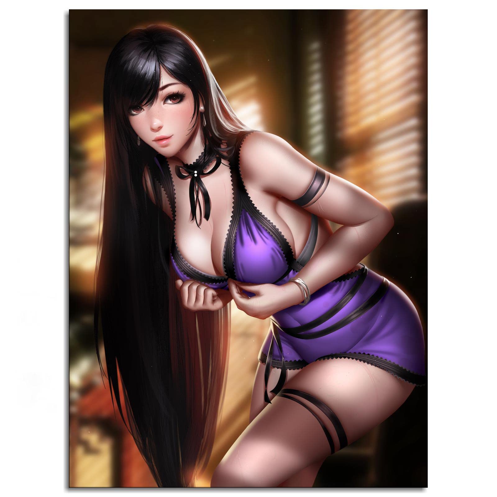 Amazon Com Abcljks Hot Sexy Japan Anime Girl Canvas Prints Beauty Hd Art Print Poster Wall Art For Home Office Decorations Unframed 10 X8 Everything Else