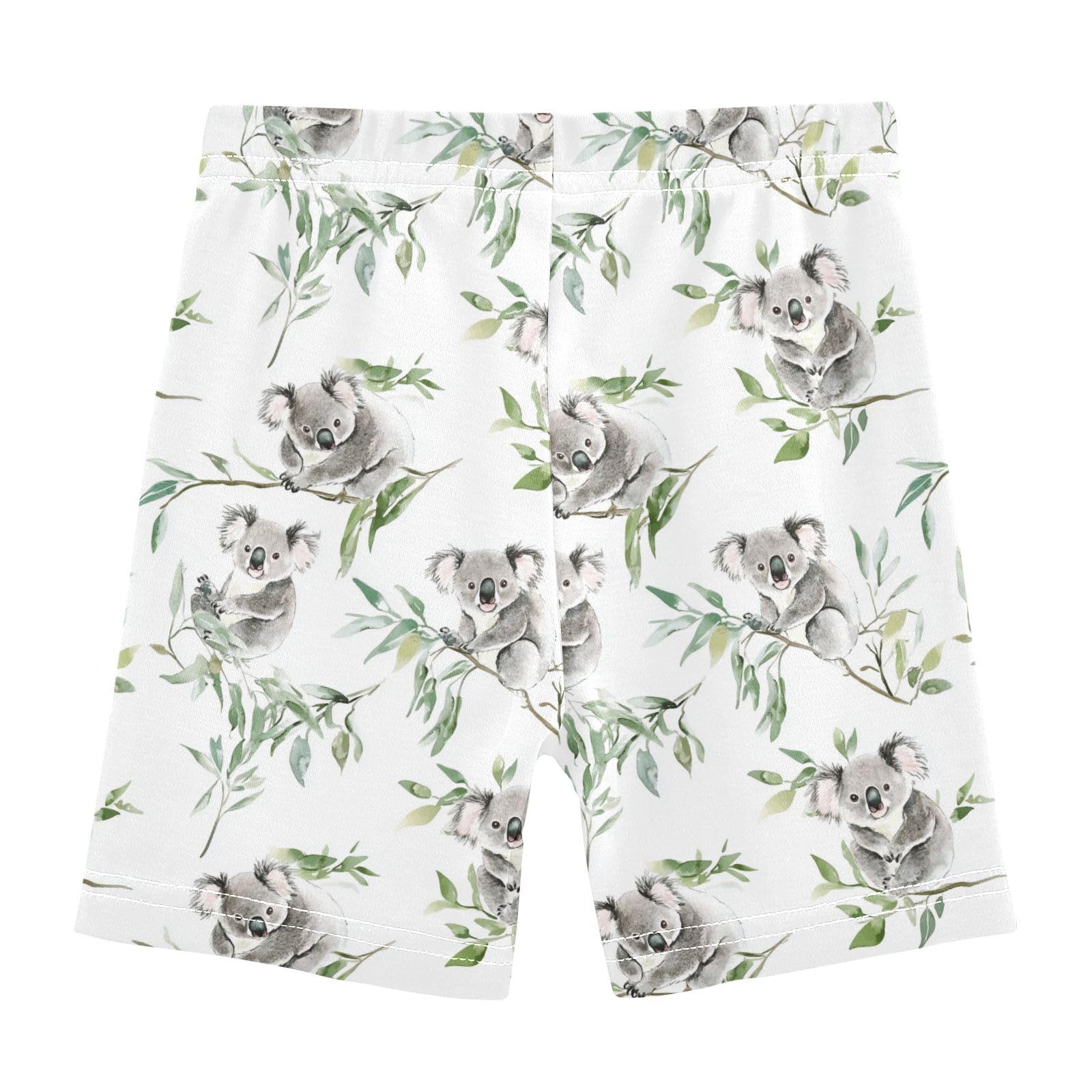 Big Girls Shorts Soft Cotton Compression Shorts Rash Guard for Performance 5T Beauty Koala