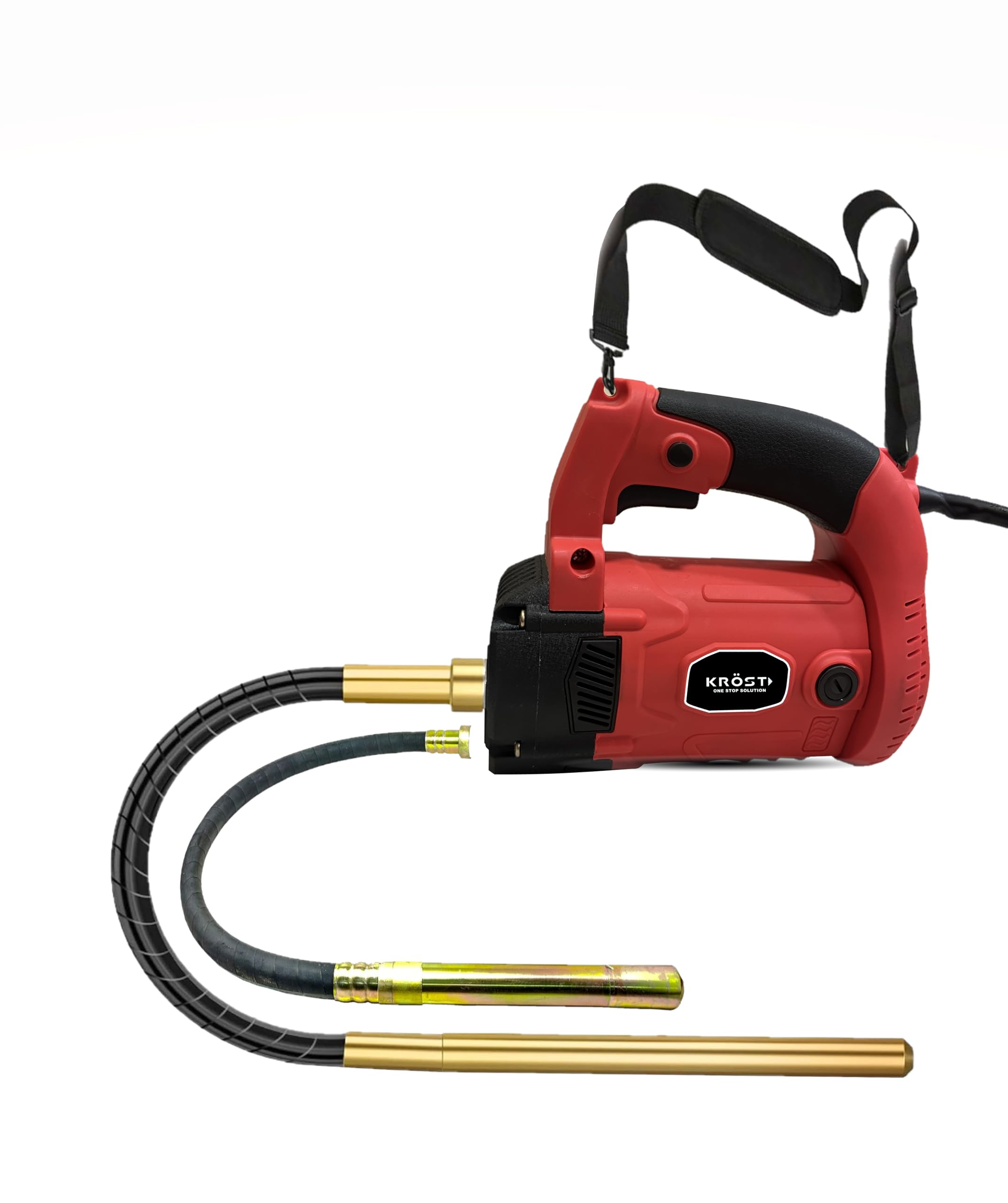 KROST 3000W Extensive 35 mm Concrete Vibrator Drill Needle with Shoulder Belt Strap for Easy Handling (With 1.5mtr +3mtr Needle) (B0CXLDST11) Amazon Price History, Amazon Price Tracker