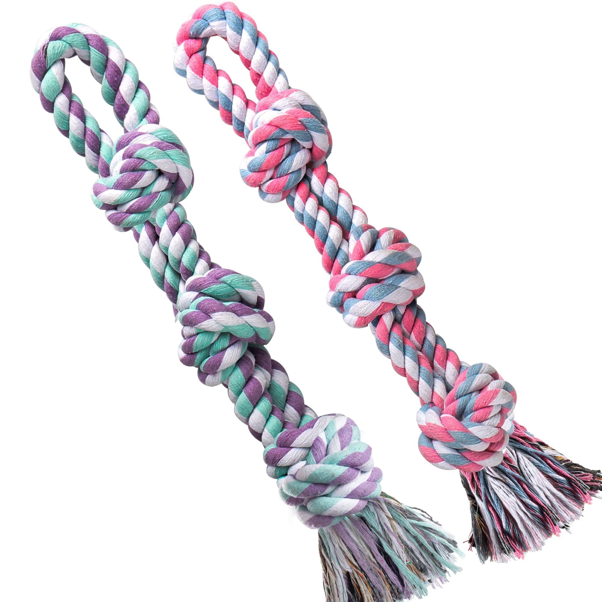 UPSKY Nearly Indestructible Dog Rope Toy