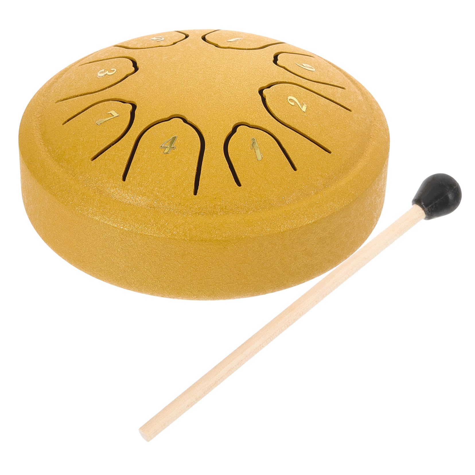 FUNOMOCYA Compact Steel Drum Ethereal Drum for Boys and Girls Portable Percussion Instrument Easy Learning for Beginners