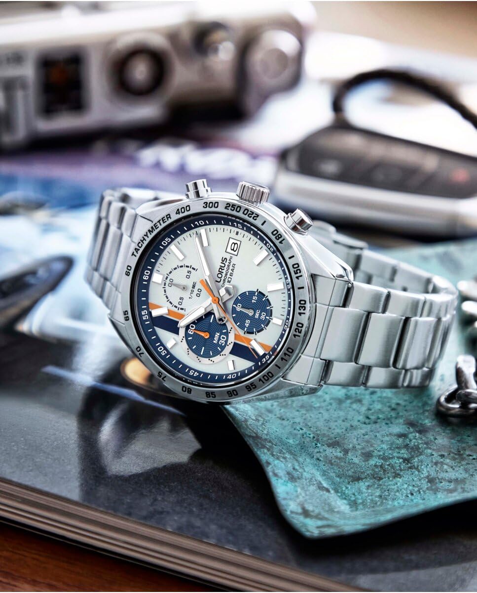 Lorus Herren Uhr Quarz mit Edelstahlgehäuse