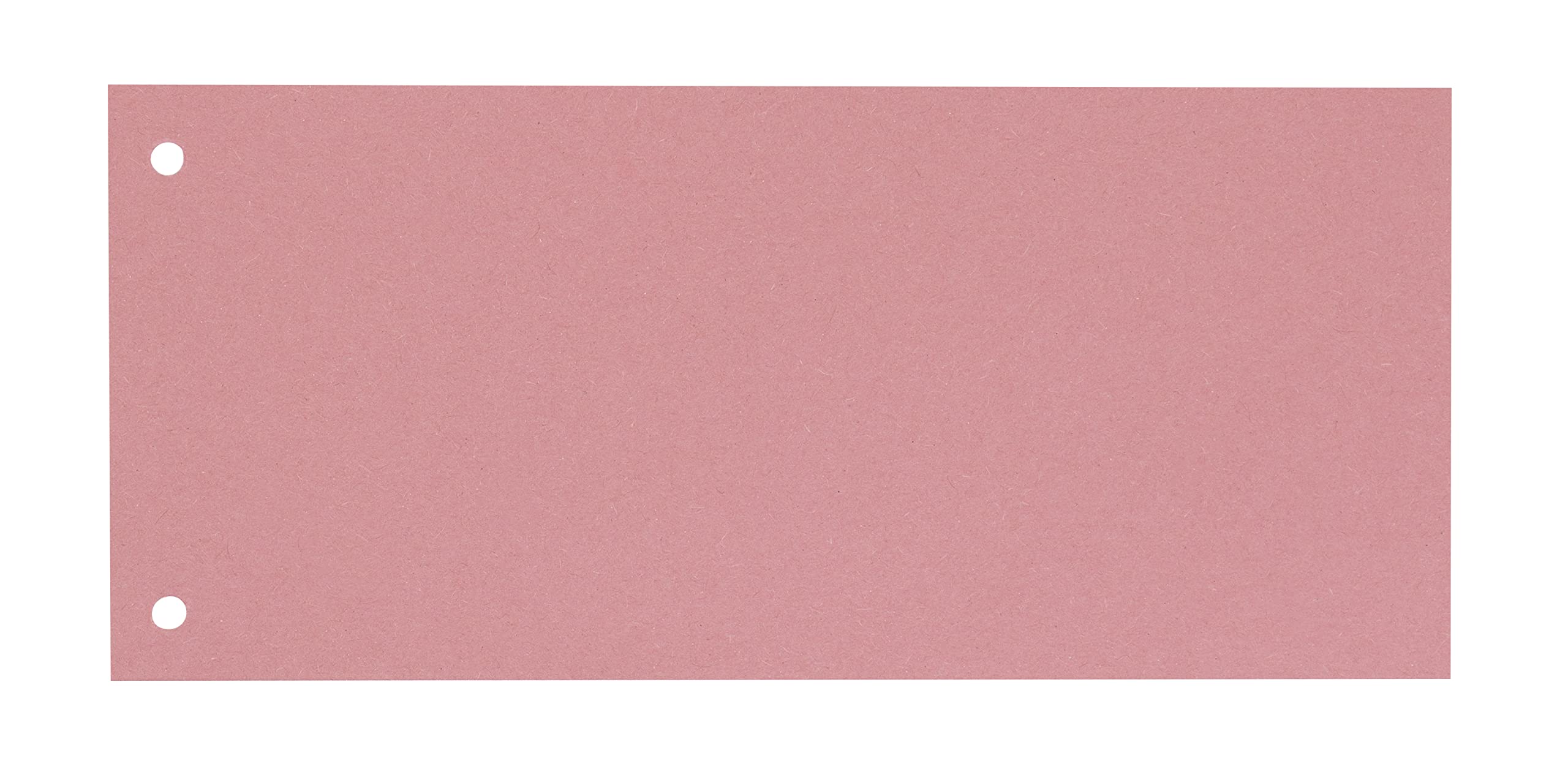 200 pasków rozdzielających w kolorze czerwonym, 24 x 10,5 cm, z otworami, 180 g/m² karton z recyklingu, do sortowania dokumentów, do drukowania