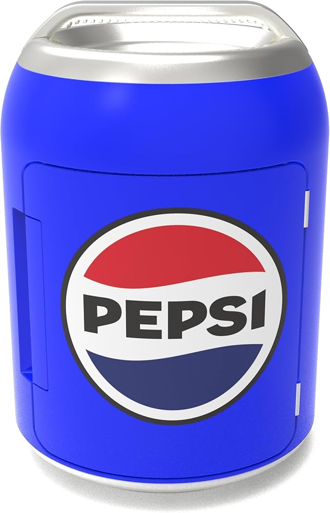 Amazon.com: CURTIS PEPSI can shaped 6 can mini personal fridge