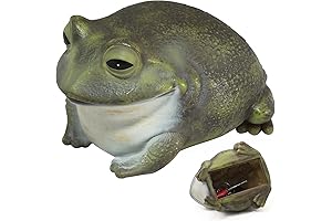 Spare Key Hider with Froggy Charm Garden Keystone