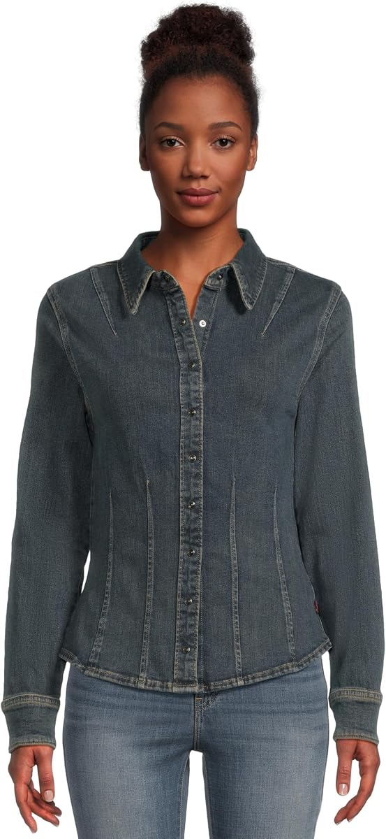 Women's Long Sleeve Shaped Shirt
