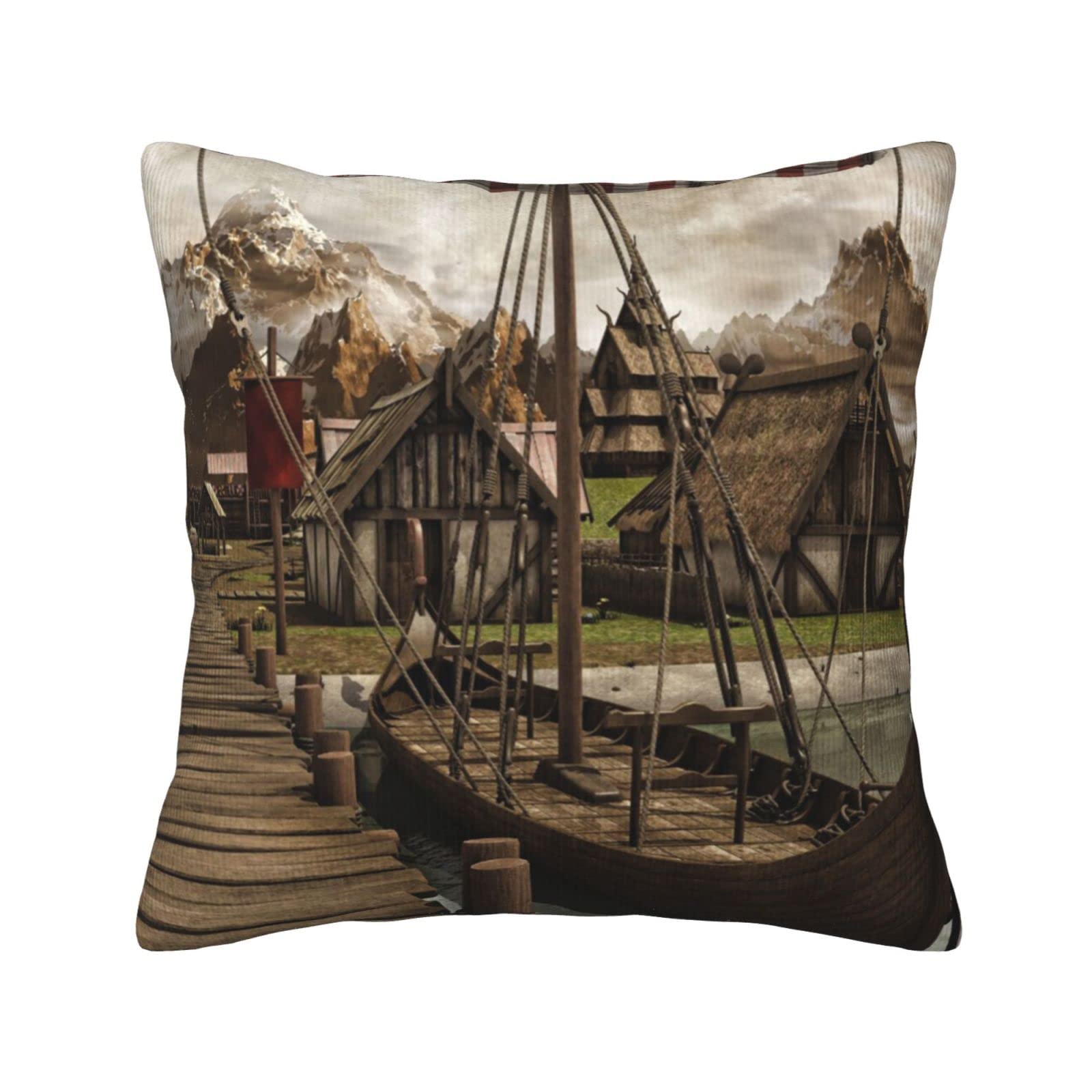 Housse de coussin salon moderne velours côtelé 45x45 pour canapé et lit