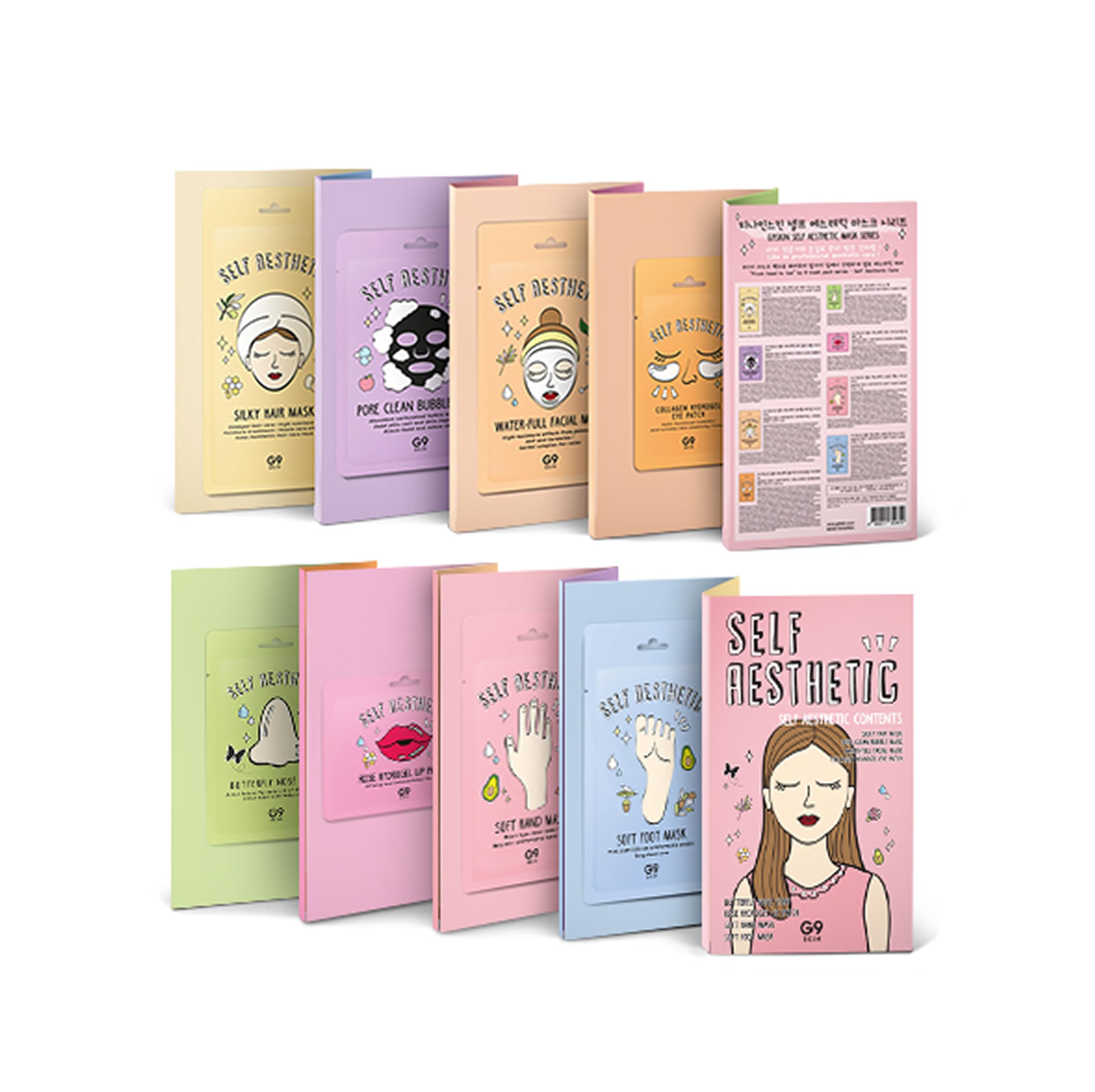 G9skin Self Aesthetic Magazine, 8 Masks
