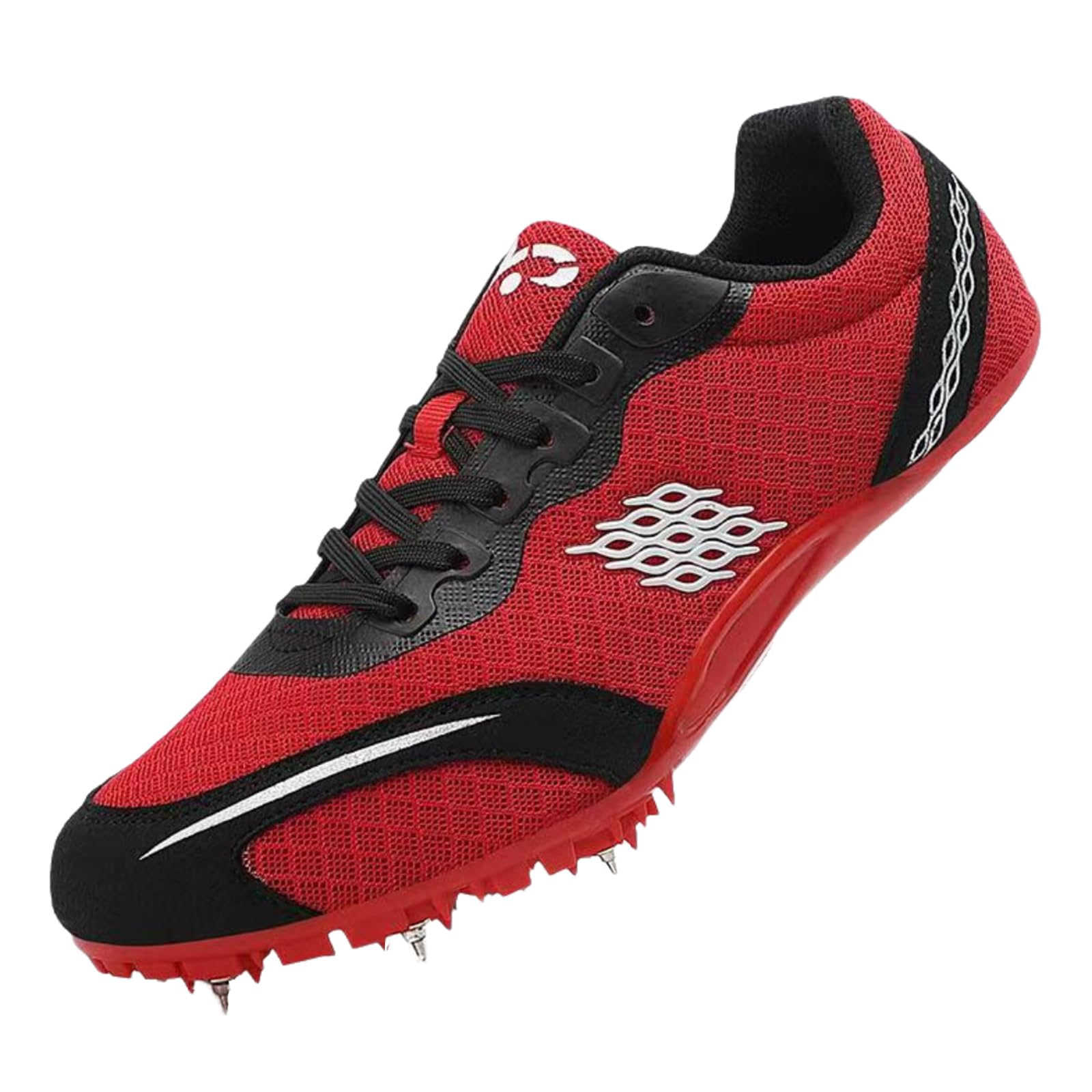Zapatilla De Correr con Clavos,Zapatillas De Clavos Deportivas Zapatos,Pista Y Campo Zapatillas Correr Clavos,A Prueba De Choques,Se Puede Utilizar En Competiciones De Atletismo