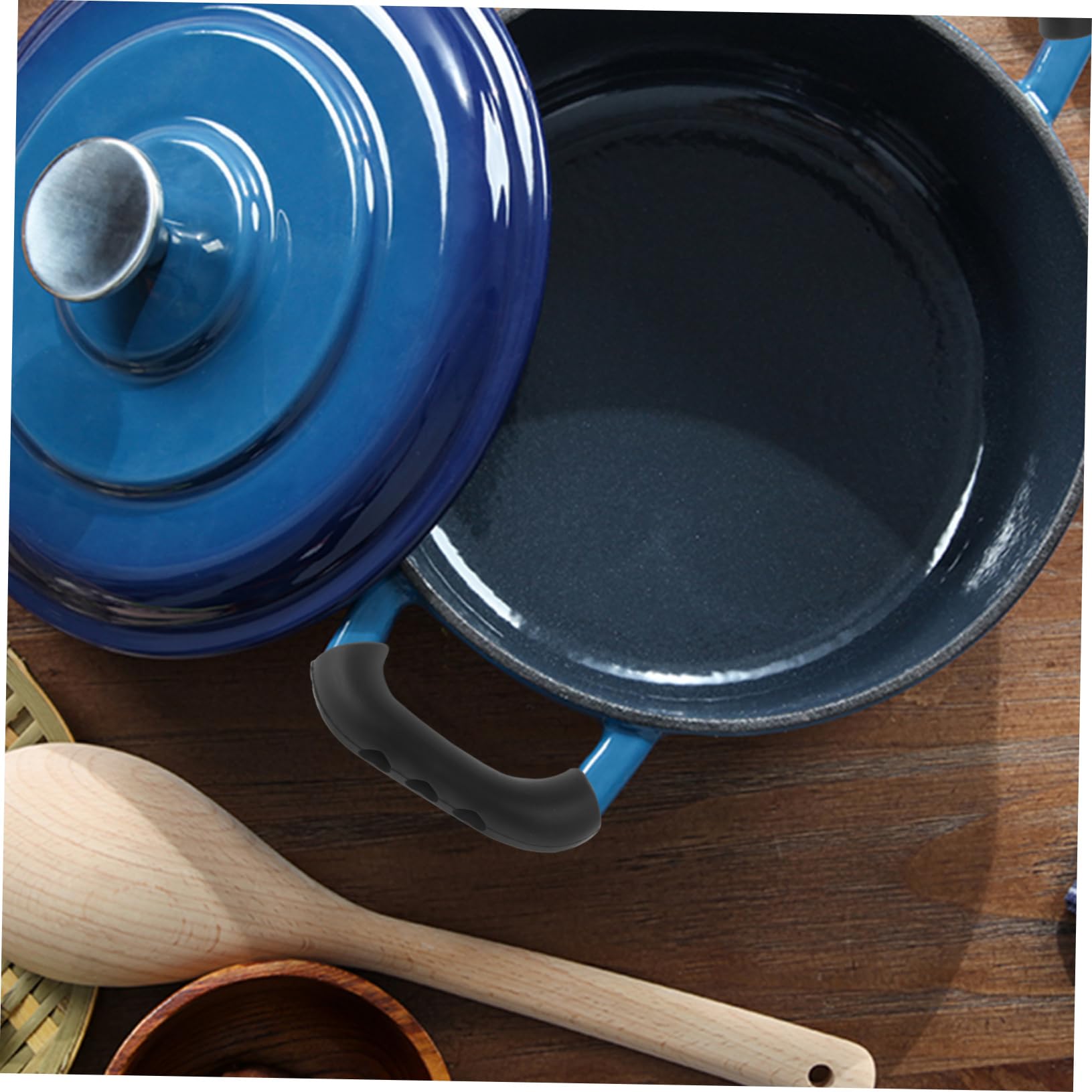 SOESFOUFU Cookware Handle Covers 10pcs Pot Handle Earmuffs Heatproof Silicone Covers for Skillet Pan Griddle