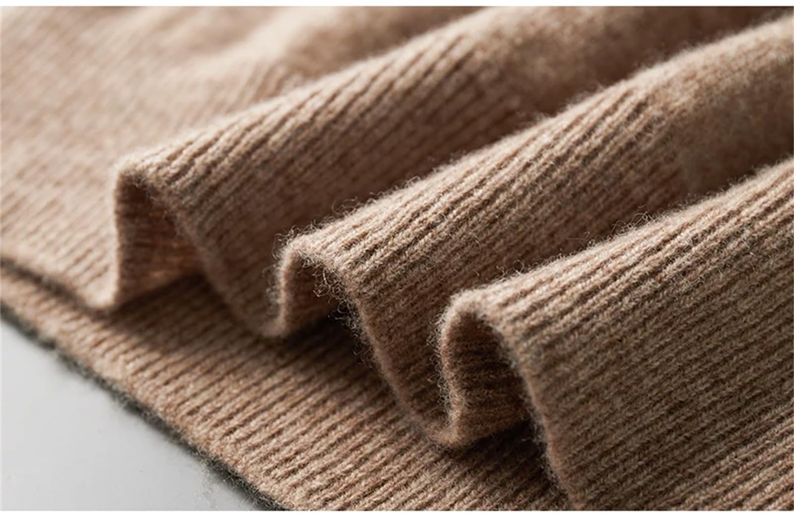 Maglione con cappuccio lavorato a maglia senza cuciture per uomo inverno casual caldo coreano lana merino felpa con cappuccio pullover