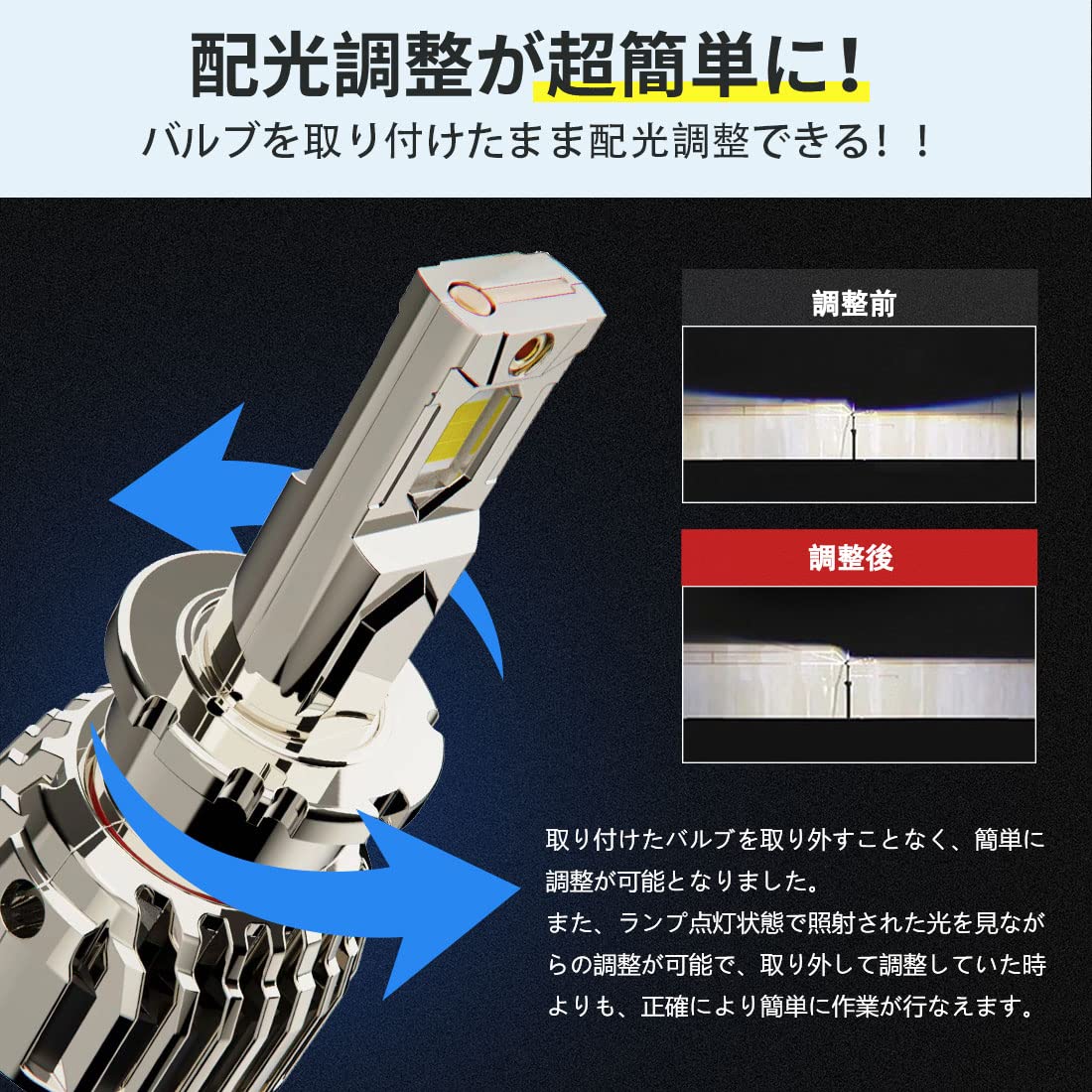 Amazon | 【バラスト不要】d4s led ヘッドライト 車検対応 d2s led