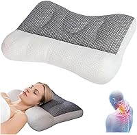 Vista 1 de Almohada para la apnea del sueño, almohada ortopédica para dormir profunda, almohada de apnea del sueño Pro Easy, almohada ergonómica para cuello