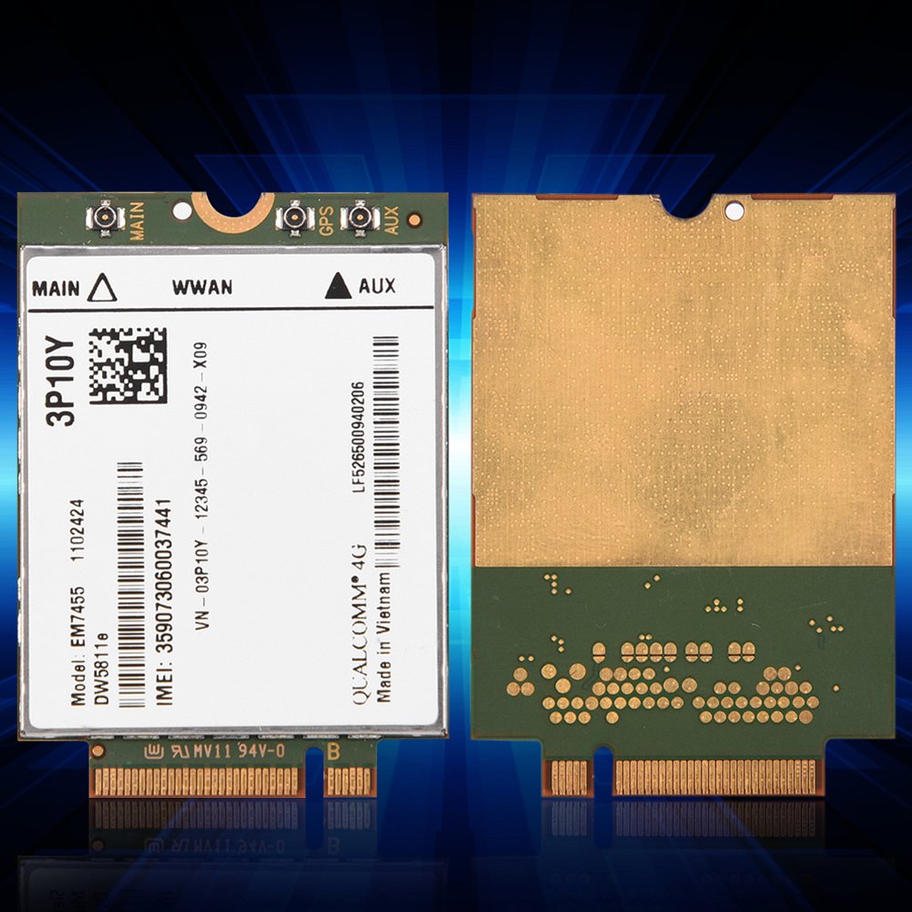 Sostituzione Wireless EM7455 per Dell DW5811e Qualcomm 4G LTE WWAN