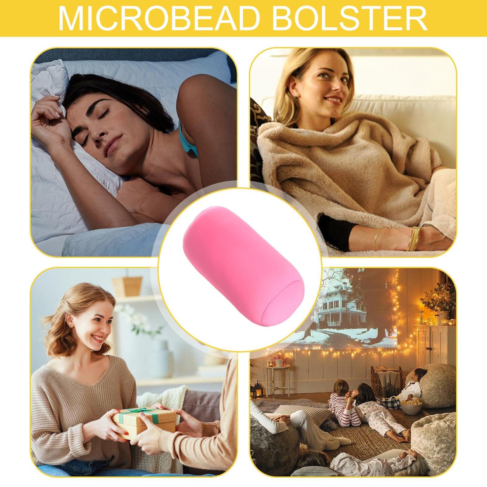 Oreiller En Rouleau De Microbilles Motif Noël - Canada