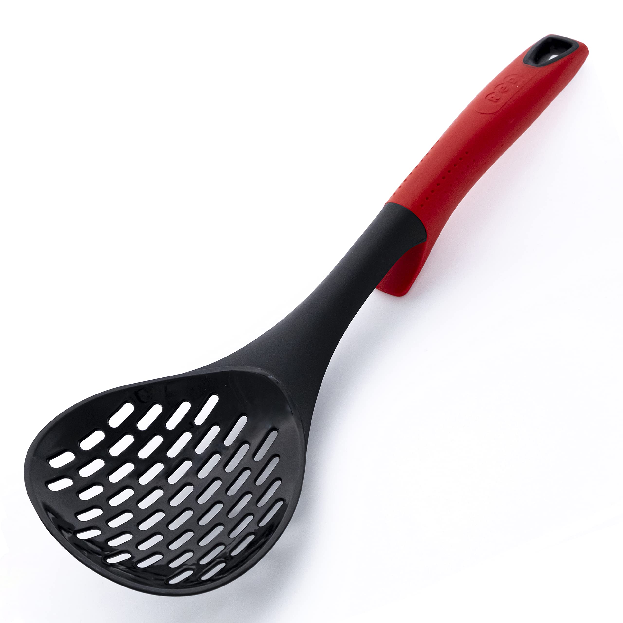 Aeon Design Colander Cooking Spoons - Unique Design Silicone Colander Spoons - Cooking and Serving - Easy To Use Clean and Store - Multi Purpose Using Area - Sturdy and Long Lasting - 1 Piece