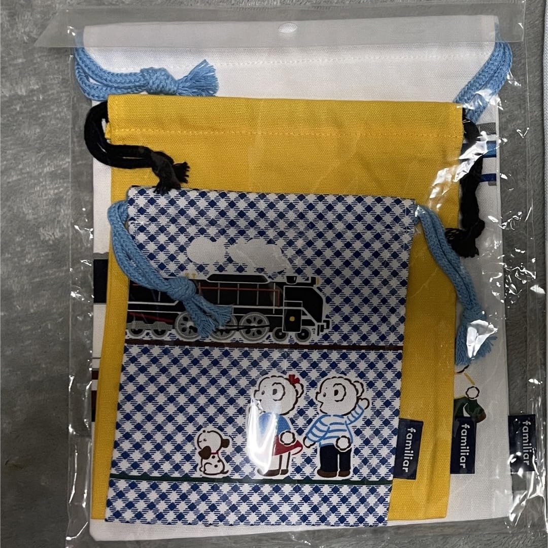 Amazon.co.jp: JR東海 パッセンジャーズ familiar ファミリア 巾着袋3  