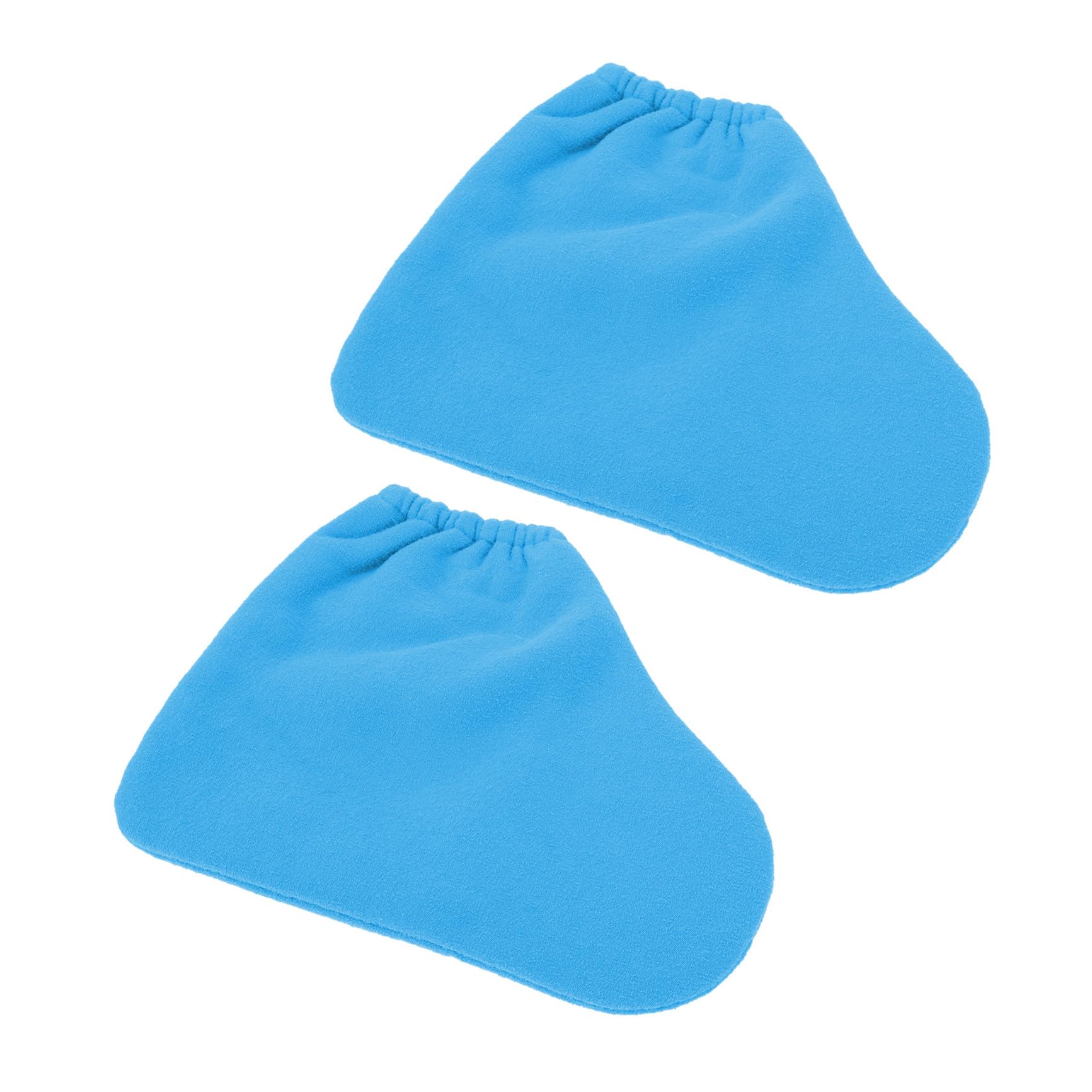 FRCOLOR 4paia Beauty Wax Therapy Foot Wraps Coperte Per Trattamento Spa Riscaldamento Cera Adatte Per Pedicure e Dei Comfort e Idratazione Design Fascia Blu