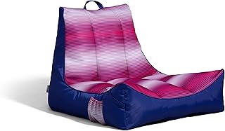 Big Joe Captain's Float No Inflation Needed Pool Lounger, Double Sided Mesh, Quick Draining Fabric