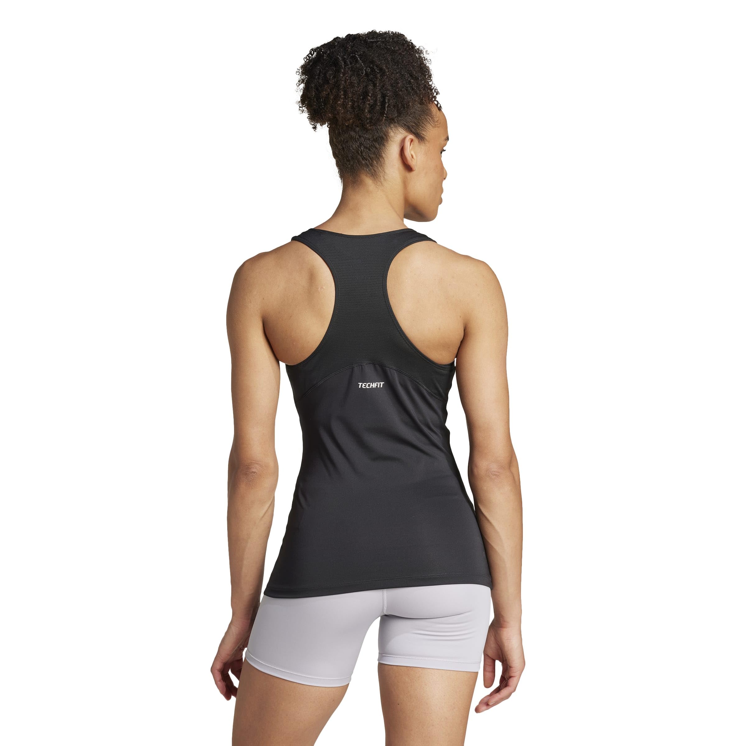 adidas Kobiety TECHFIT Racerback Training Tank Top, BLACK, S