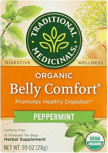 Miniatura 1 de Traditional Medicinals Tea Grn Peppermint Org