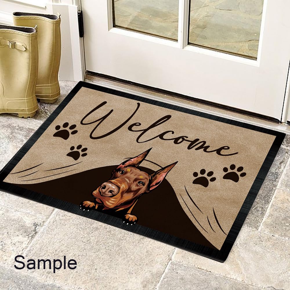 Amazon.com: MALIHONG Welcome Door Mat Calico Cat Floor Doormat Cat