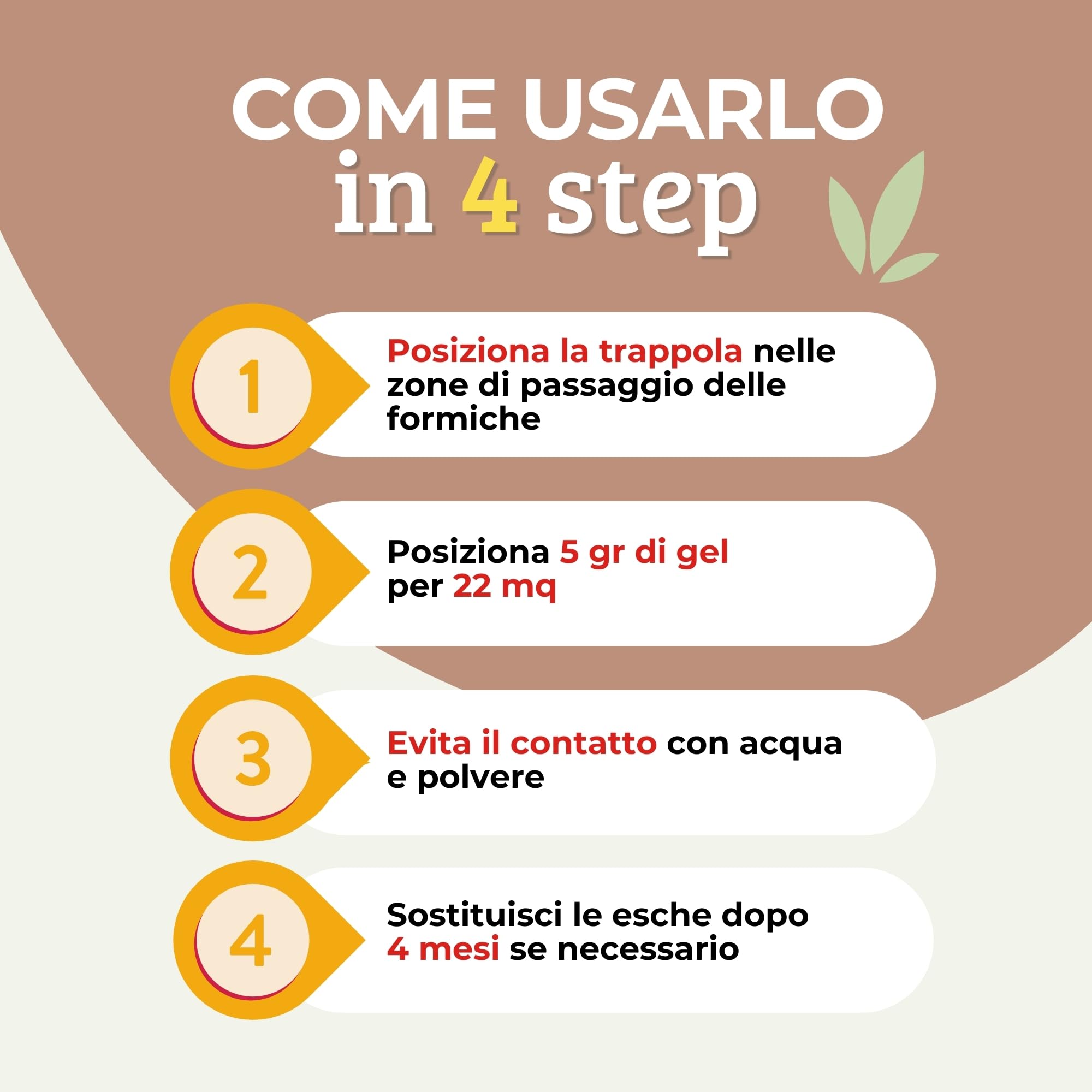 Albagarden - Trappola Formiche con Gel Insetticida - Casette con Esche in Gel Insetticida - Anti Formiche - Pronto all'Uso x 24 Pz