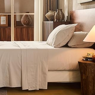 12 Spa Bedroom Ideas for Peaceful Restful Retreats 32 100% Linen Sheet Set Queen Size Extra Deep Pocket Fits 18-24 Inch Mattre...