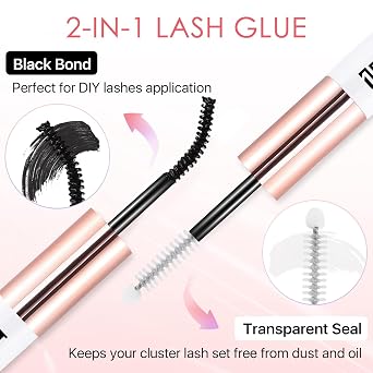 Eyelash Glue, Latex-Free Lash Bond and Seal