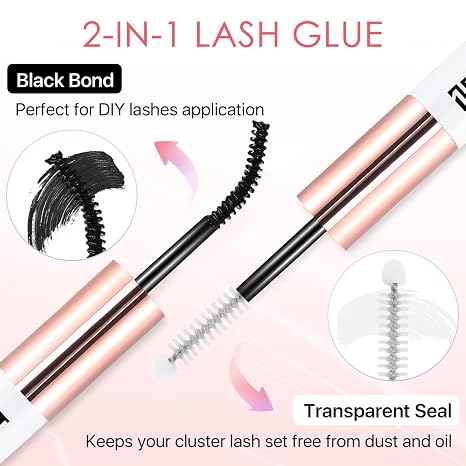 Eyelash Glue, Latex-Free Lash Bond and Seal