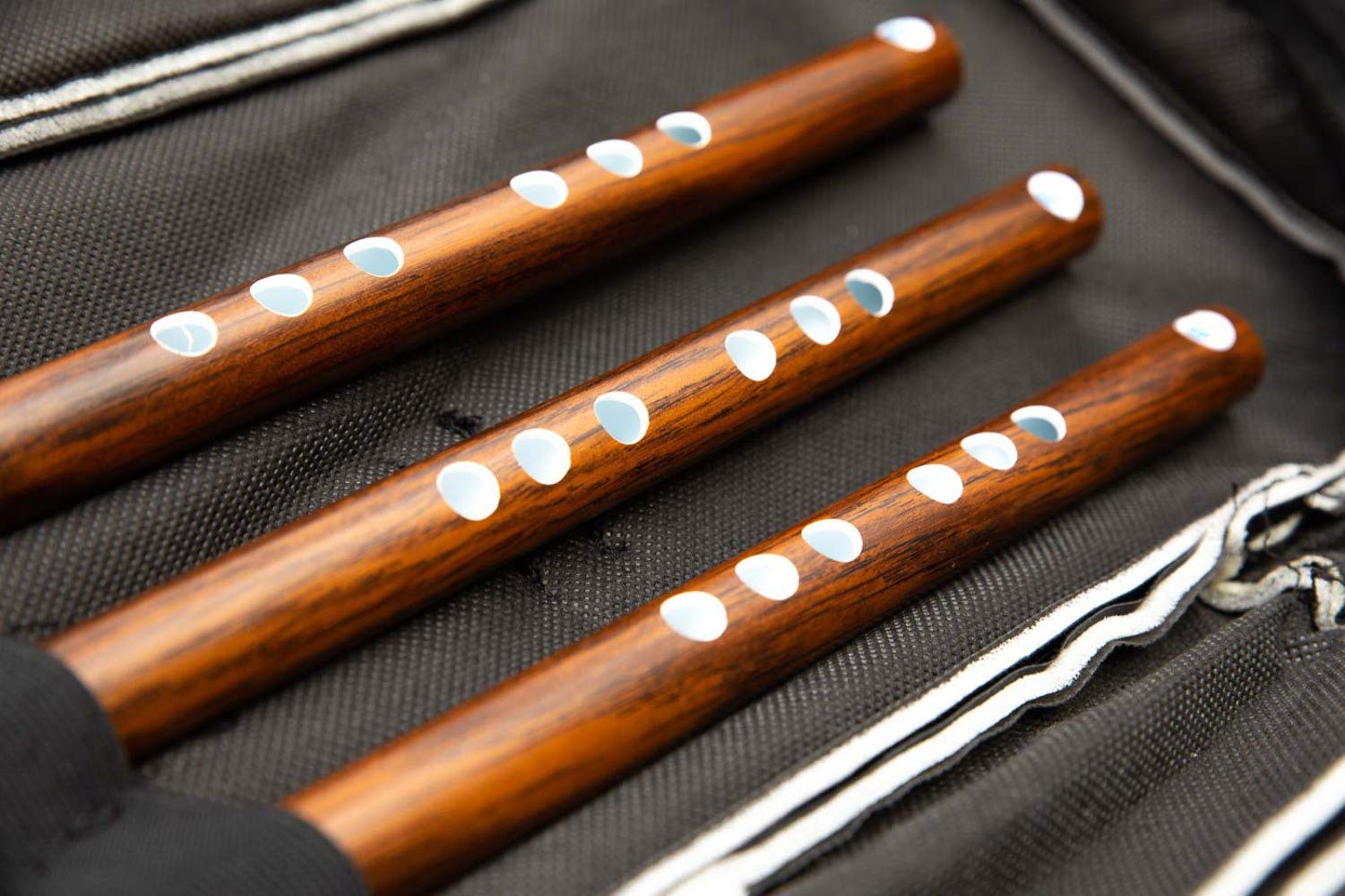 Set von 7 arabischen Kunststoff PVC Neys Nay Nai Tuned 440HZ mit Softcase