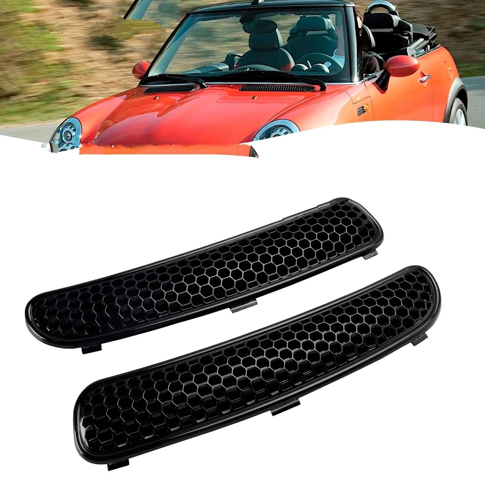 Osłona maski silnika, do Mini, do R5 2004-2007, osłona maski, wlot powietrza, części samochodowe, akcesoria do modyfikacji 7122506 7122505