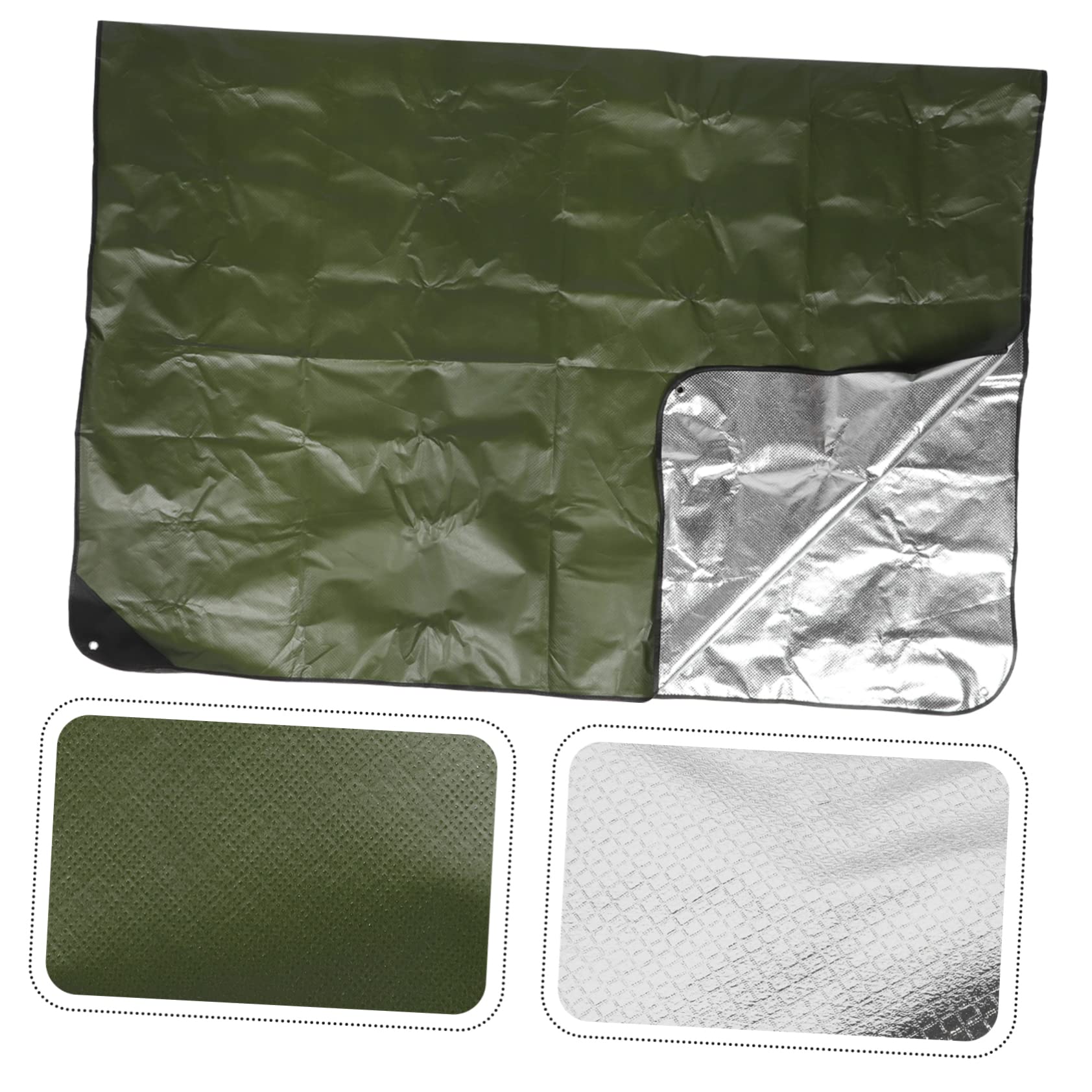 SUPVOX Térmica Cortaviento Mantas Emergencia Camping Mantel Acolchado Outdoor