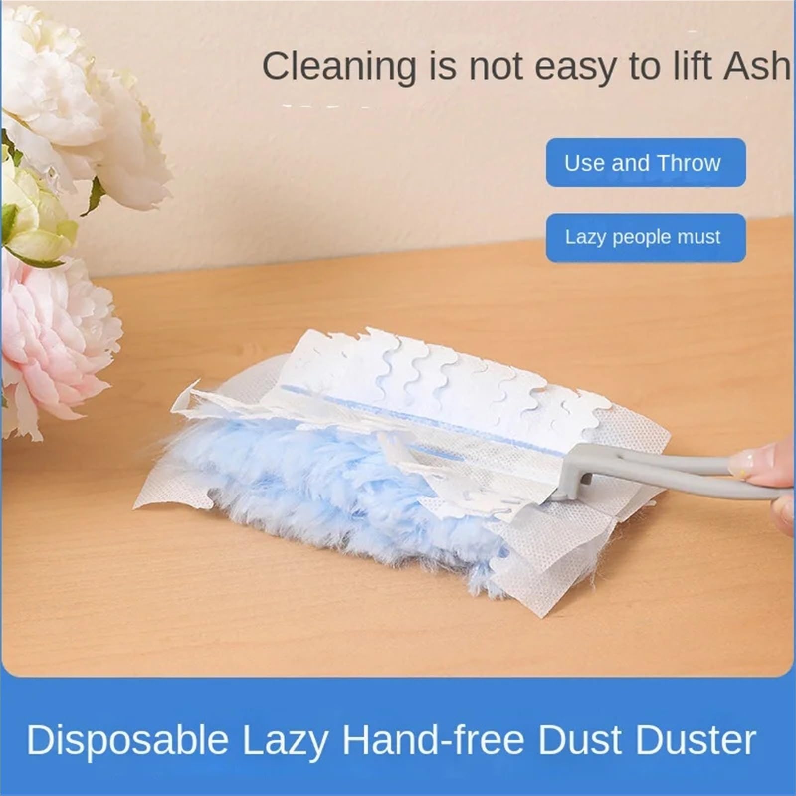 Dusters for Cleaning Elektrostatischer Staubwedel, Adsorption, Staubentfernung, Haushalts-Desktop-Lückenreinigungsbürste(TrodBcloth)