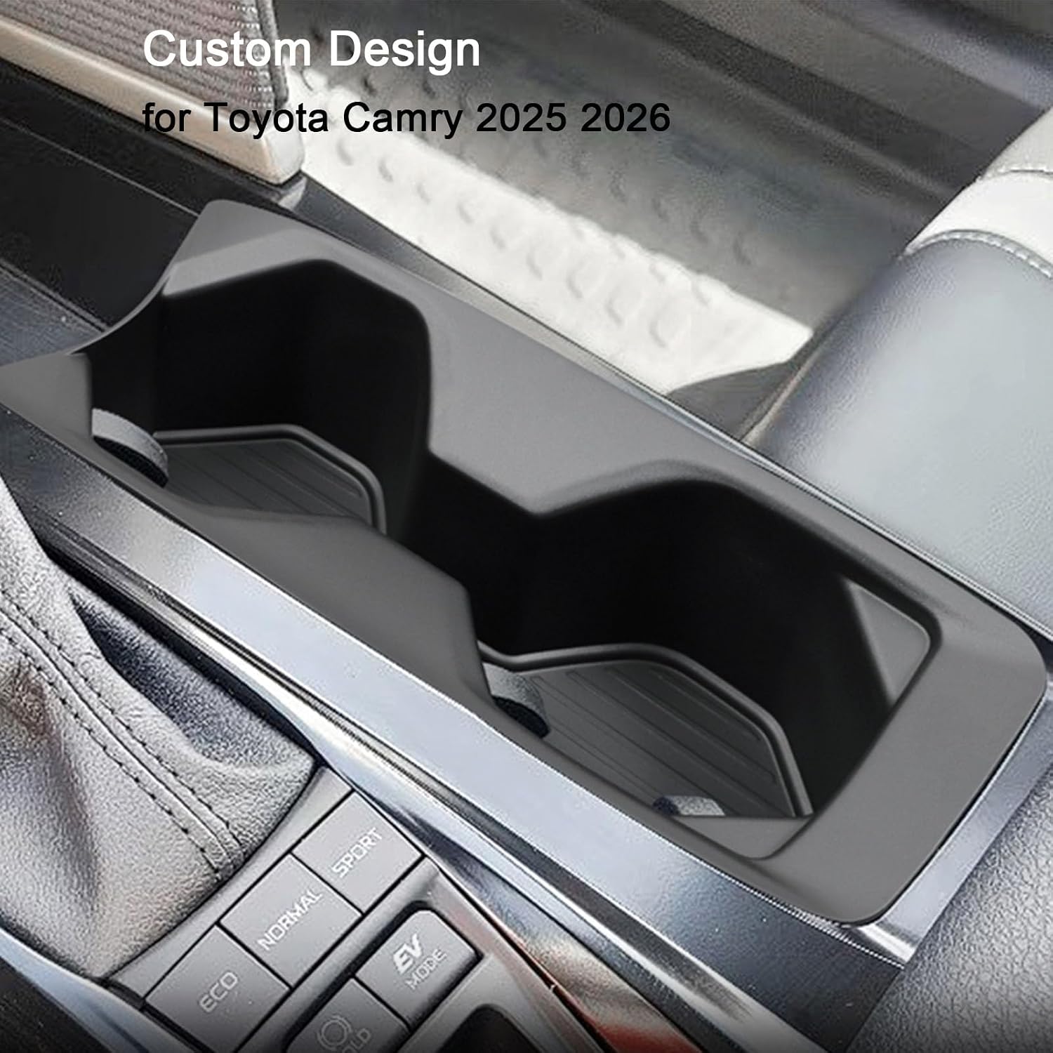 Center Console Cup Holder Insert for 2025 2026 Toyota Camry Interior Accessories Drink Holder Organizer Protector