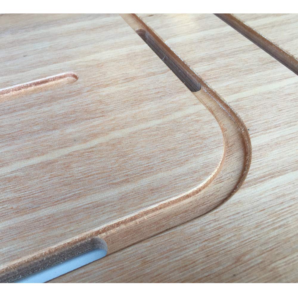 C.M. Pedana Doccia in Legno Marino 54x68 Antiscivolo Ideale per Piatto Doccia 70x90