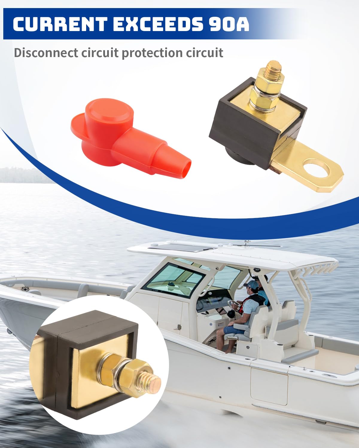 Mercruiser Motor Starter Sicherung 90A - Ersatz Für 88-79023A91