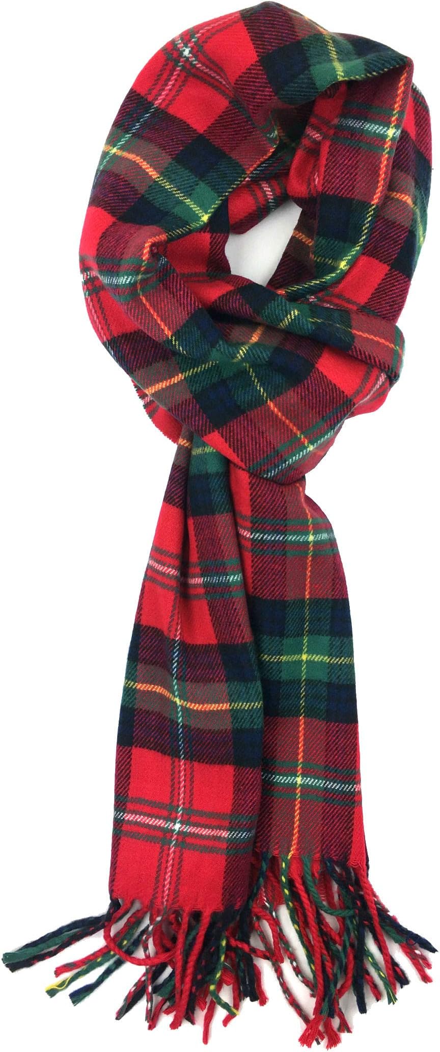Super Soft Plaid Cashmere Feel Scarf