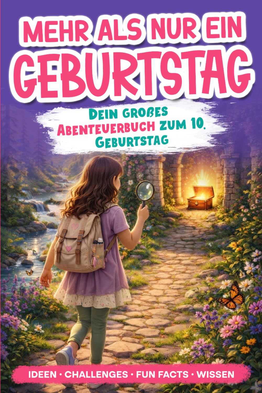 Mehr als nur ein Geburtstag: Dein großes Abenteuerbuch zum 10. Geburtstag für Mädchen