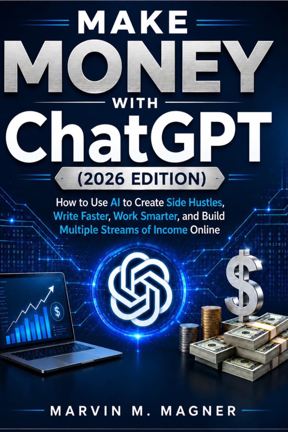 Make Money with ChatGPT for Beginners (2026 Edition): How to Use AI to Create Side Hustles, Write Faster, Work Smarter, and Build Multiple Streams of Income Online