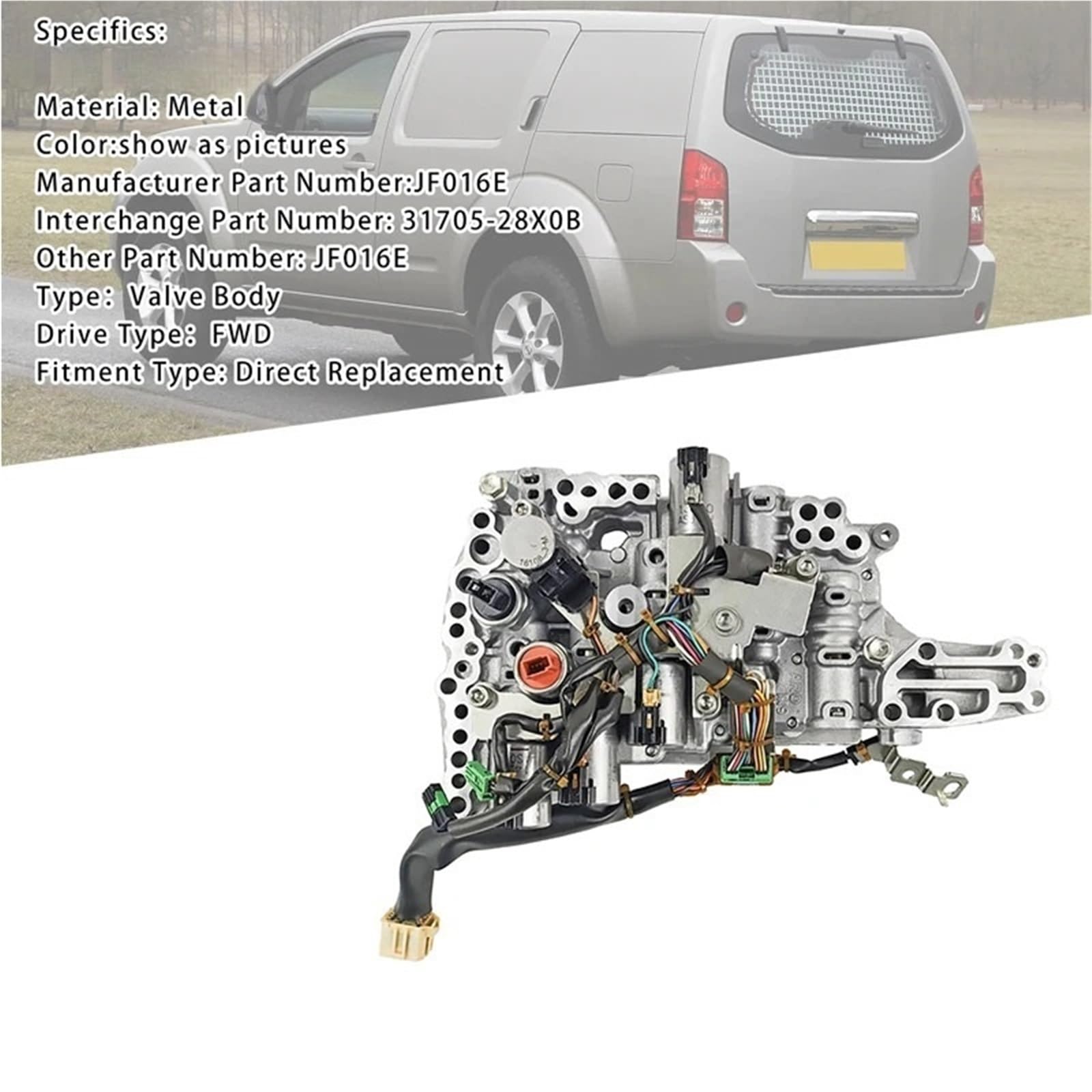 Amazon.com: RE0F10D JF017E JF016E CVT Auto Transmission Valve Body