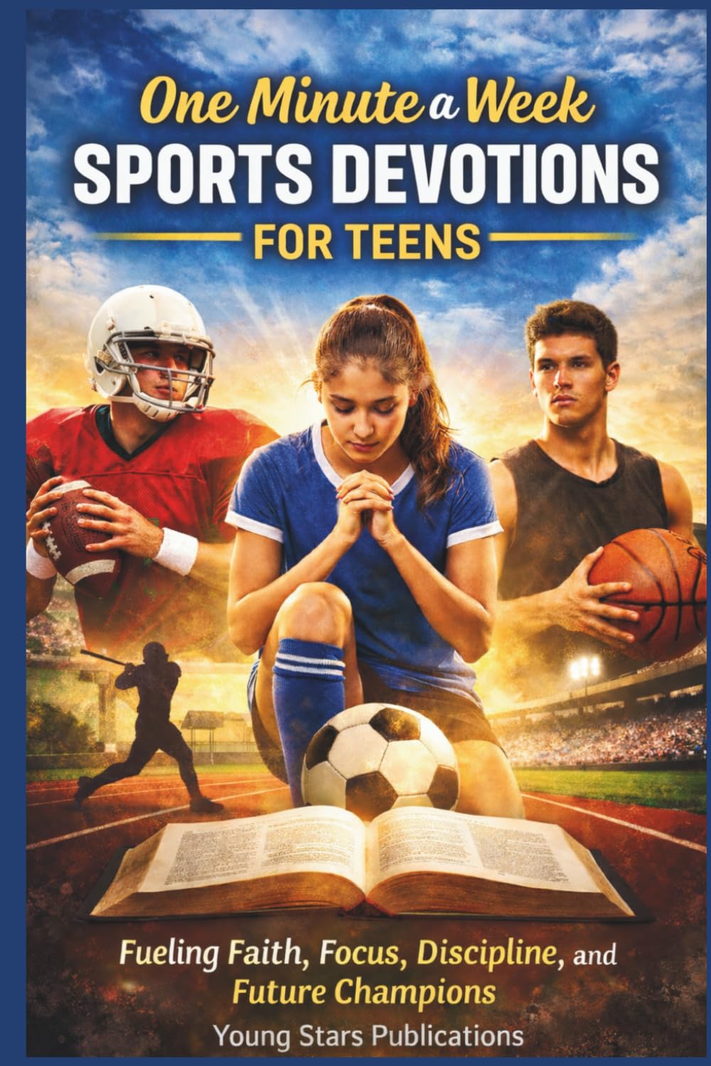 One Minute a Week Sports Devotions for Teens: (52 Weeks) Fueling Faith, Focus, Discipline, and Future Champions