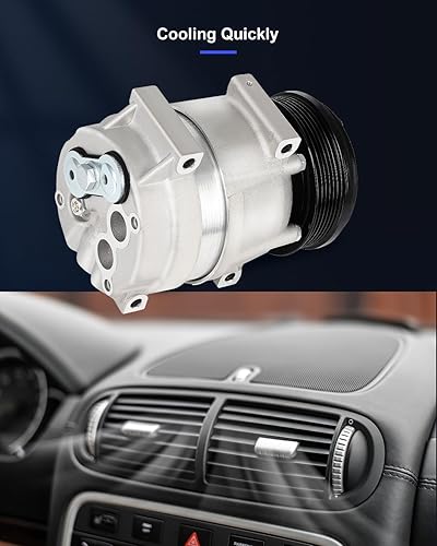 Miniatura 5 de ECCPP Compresor de AC con embrague CO 11154C 2004-2009 apto para Chevrolet Epica 2.5L 2004-2006 apto para Suzuki Verona 2.5L