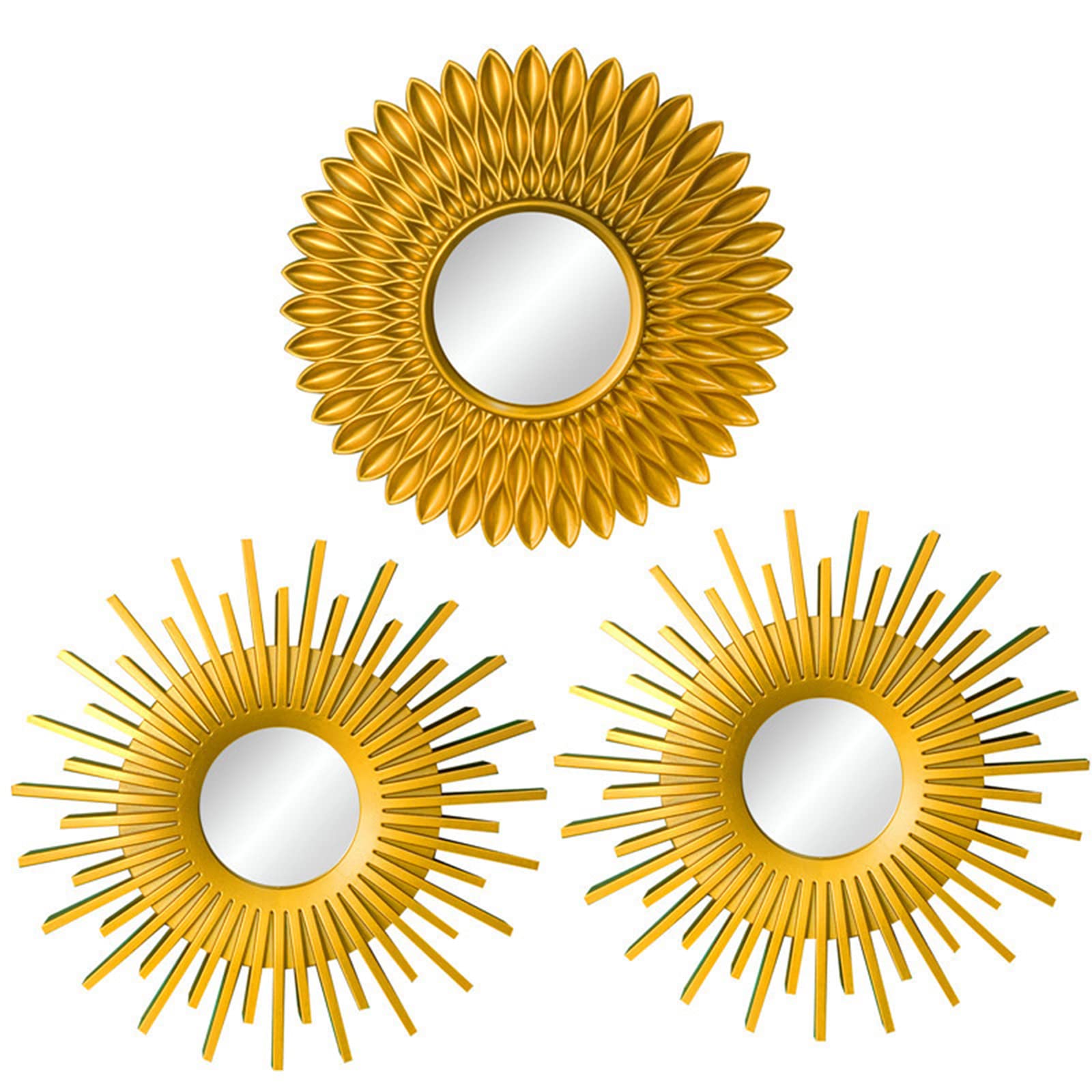 Set di decorazioni da parete in oro per camera da letto, bagno, decorazione da parete