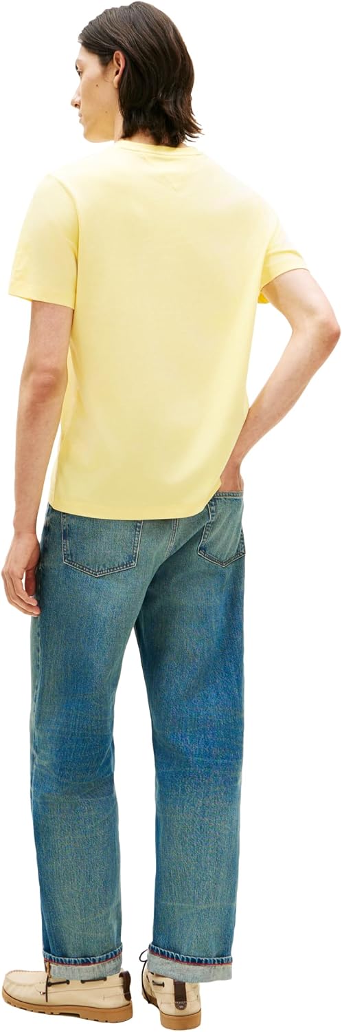 Tommy Hilfiger Men's Short Sleeve Cotton Crewneck T-Shirts in Regular Fit