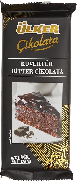 Ülker Kuvertür %54 Bitter Tablet 200G